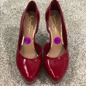Jessica Simpson Shoes - Jessica Simpson Red High Heels Jessica Simpson Shoes - Jessica Simpson Red High Heels